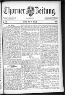 Thorner Zeitung 1887, Nr. 186