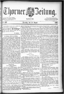 Thorner Zeitung 1887, Nr. 200