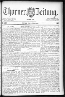 Thorner Zeitung 1887, Nr. 204