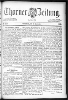 Thorner Zeitung 1887, Nr. 205