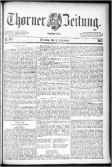 Thorner Zeitung 1887, Nr. 206