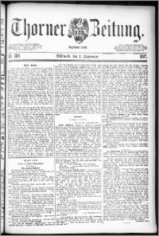 Thorner Zeitung 1887, Nr. 208