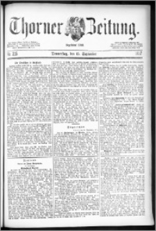 Thorner Zeitung 1887, Nr. 215