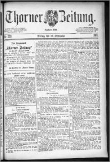 Thorner Zeitung 1887, Nr. 228