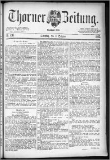 Thorner Zeitung 1887, Nr. 230