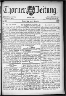 Thorner Zeitung 1887, Nr. 233