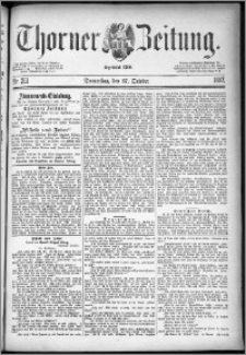 Thorner Zeitung 1887, Nr. 251