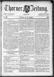 Thorner Zeitung 1887, Nr. 298