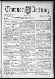 Thorner Zeitung 1887, Nr. 305