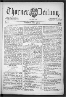 Thorner Zeitung 1888, Nr. 6