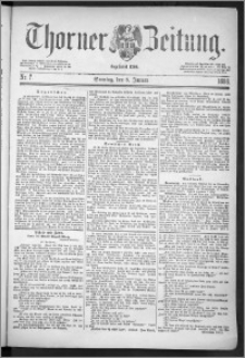 Thorner Zeitung 1888, Nr. 7