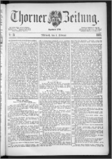 Thorner Zeitung 1888, Nr. 27