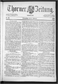 Thorner Zeitung 1888, Nr. 34