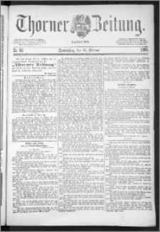 Thorner Zeitung 1888, Nr. 46