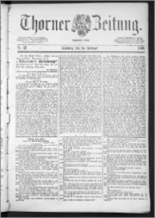 Thorner Zeitung 1888, Nr. 49 + Beilage