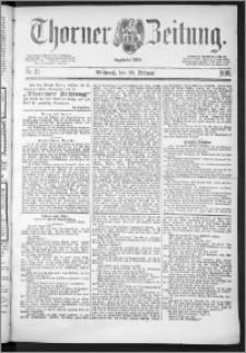 Thorner Zeitung 1888, Nr. 51