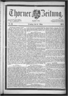 Thorner Zeitung 1888, Nr. 68