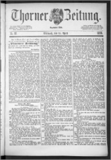 Thorner Zeitung 1888, Nr. 97