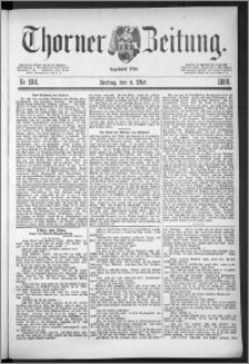 Thorner Zeitung 1888, Nr. 104