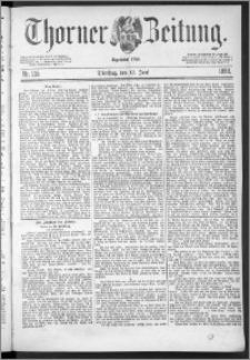 Thorner Zeitung 1888, Nr. 135