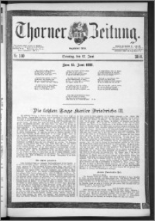 Thorner Zeitung 1888, Nr. 140 + Beilage