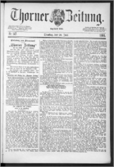 Thorner Zeitung 1888, Nr. 147