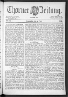 Thorner Zeitung 1888, Nr. 161