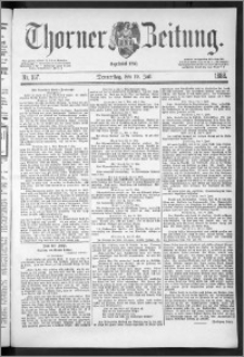 Thorner Zeitung 1888, Nr. 167