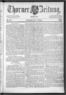 Thorner Zeitung 1888, Nr. 179