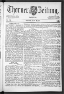 Thorner Zeitung 1888, Nr. 184