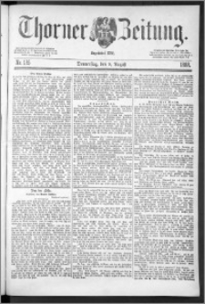 Thorner Zeitung 1888, Nr. 185