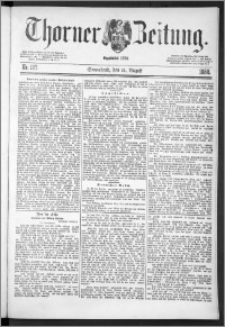 Thorner Zeitung 1888, Nr. 187