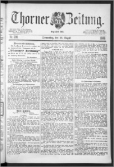 Thorner Zeitung 1888, Nr. 203