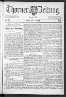 Thorner Zeitung 1888, Nr. 204