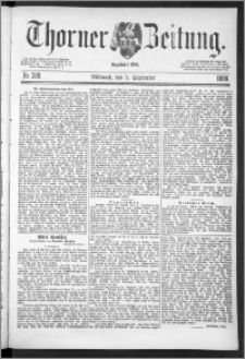 Thorner Zeitung 1888, Nr. 208