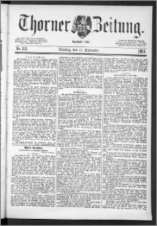 Thorner Zeitung 1888, Nr. 213