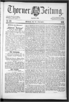 Thorner Zeitung 1888, Nr. 226