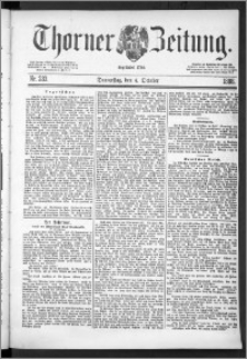 Thorner Zeitung 1888, Nr. 233 + Extra-Beilage