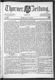 Thorner Zeitung 1888, Nr. 246