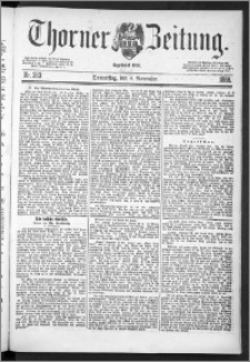 Thorner Zeitung 1888, Nr. 263