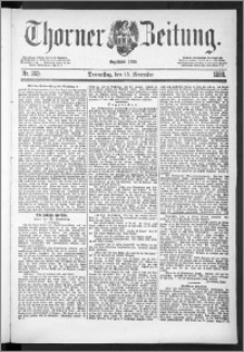 Thorner Zeitung 1888, Nr. 269