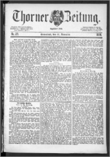 Thorner Zeitung 1888, Nr. 271