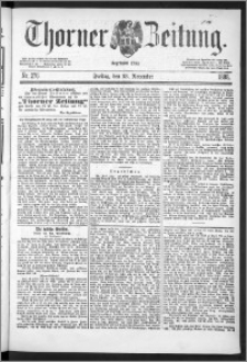 Thorner Zeitung 1888, Nr. 276