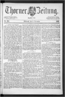 Thorner Zeitung 1888, Nr. 286