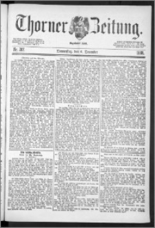 Thorner Zeitung 1888, Nr. 287