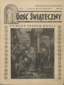 Gość Świąteczny 1929.01.06 R. XXXIII nr 1