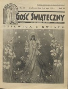 Gość Świąteczny 1929.05.12 R. XXXIII nr 19