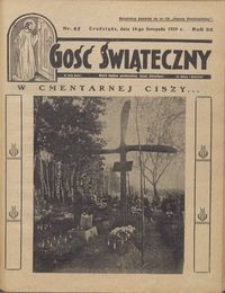 Gość Świąteczny 1929.11.10 R. XXXIII nr 45