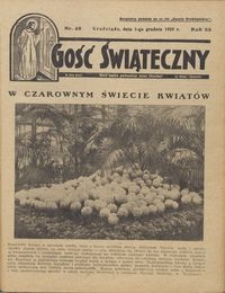 Gość Świąteczny 1929.12.01 R. XXXIII nr 48