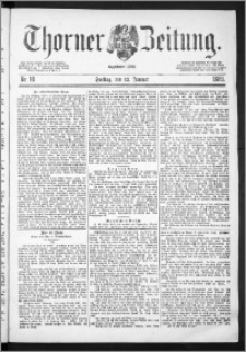 Thorner Zeitung 1889, Nr. 10